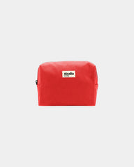Custom organic cotton pouch Hindbag Estelle M - Red