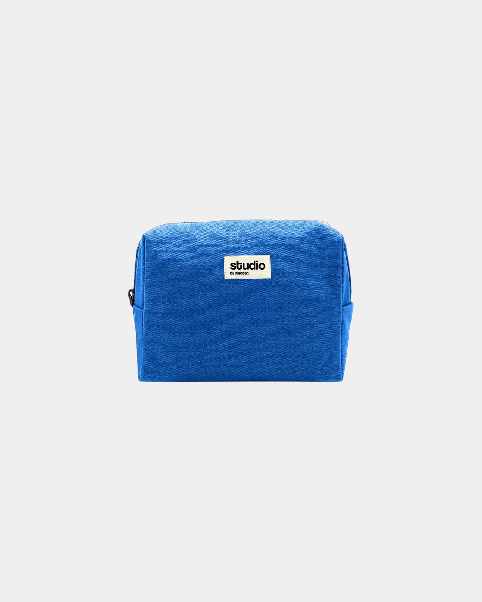 Custom organic cotton pouch Hindbag Estelle M - Royal Blue