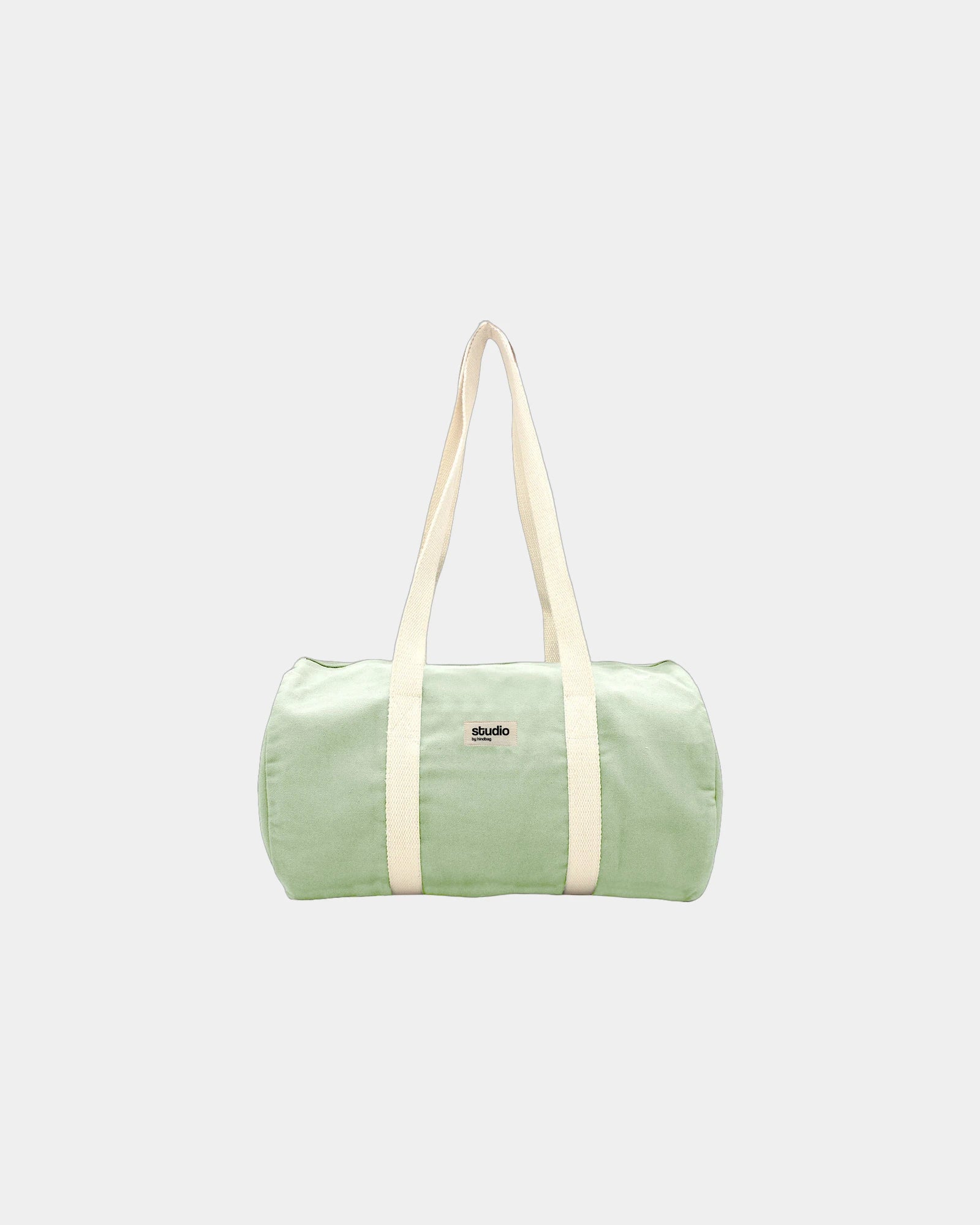 Custom organic cotton duffel bag Hindbag Sam - Mint