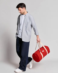 Custom organic cotton duffel bag Hindbag Sam - 16