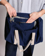 Custom organic cotton duffel bag Hindbag Sam - 5