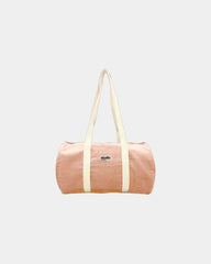 Custom organic cotton duffel bag Hindbag Sam - Salmon