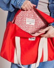 Custom organic cotton duffel bag Hindbag Sam - 13