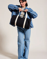 Custom organic cotton duffel bag Hindbag Sam - 4