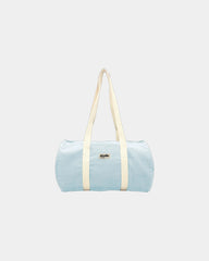Custom organic cotton duffel bag Hindbag Sam - Azure
