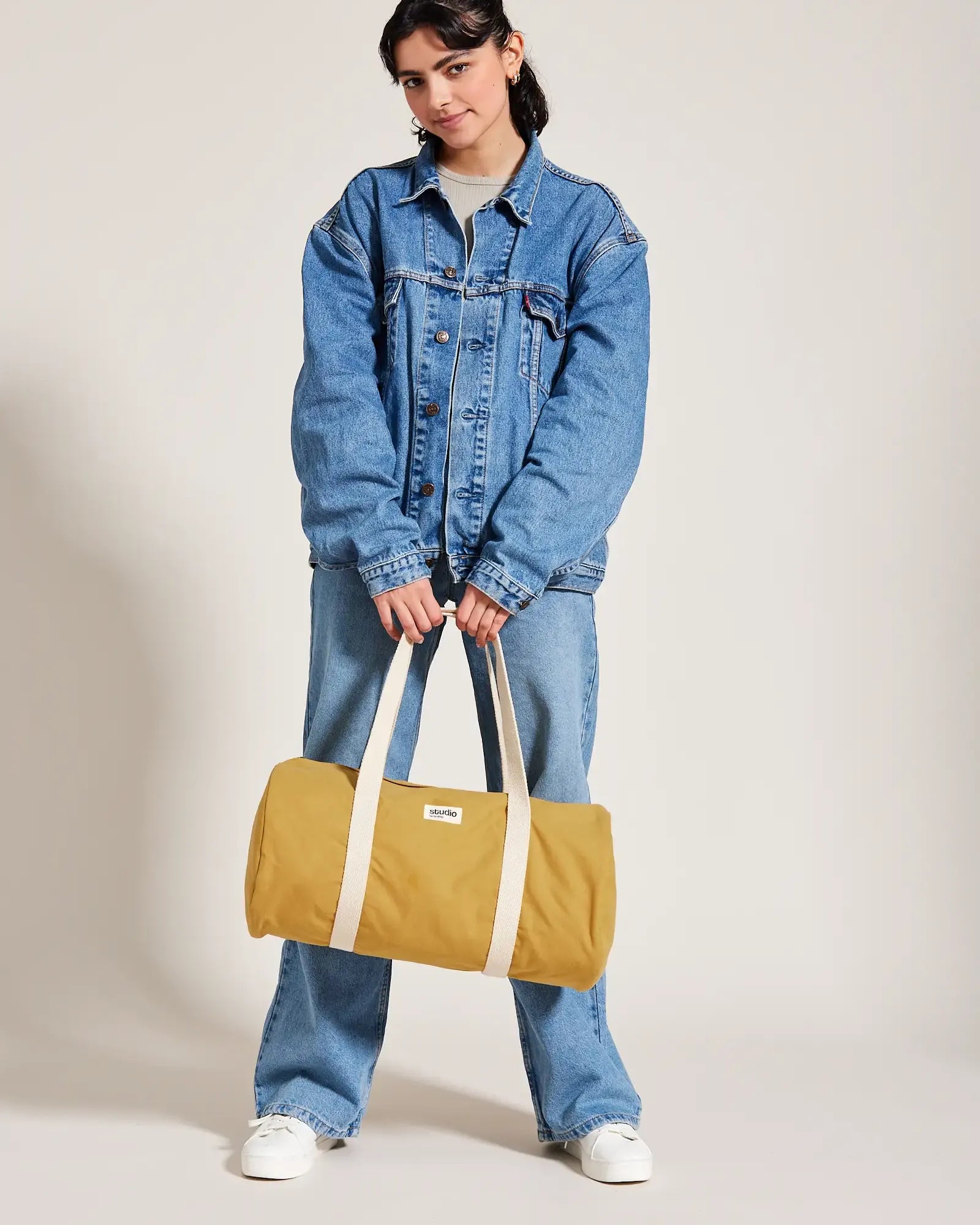 Custom organic cotton duffel bag Hindbag Sam - 26