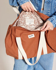 Custom organic cotton duffel bag Hindbag Sam - 17
