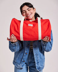 Custom organic cotton duffel bag Hindbag Sam - 14