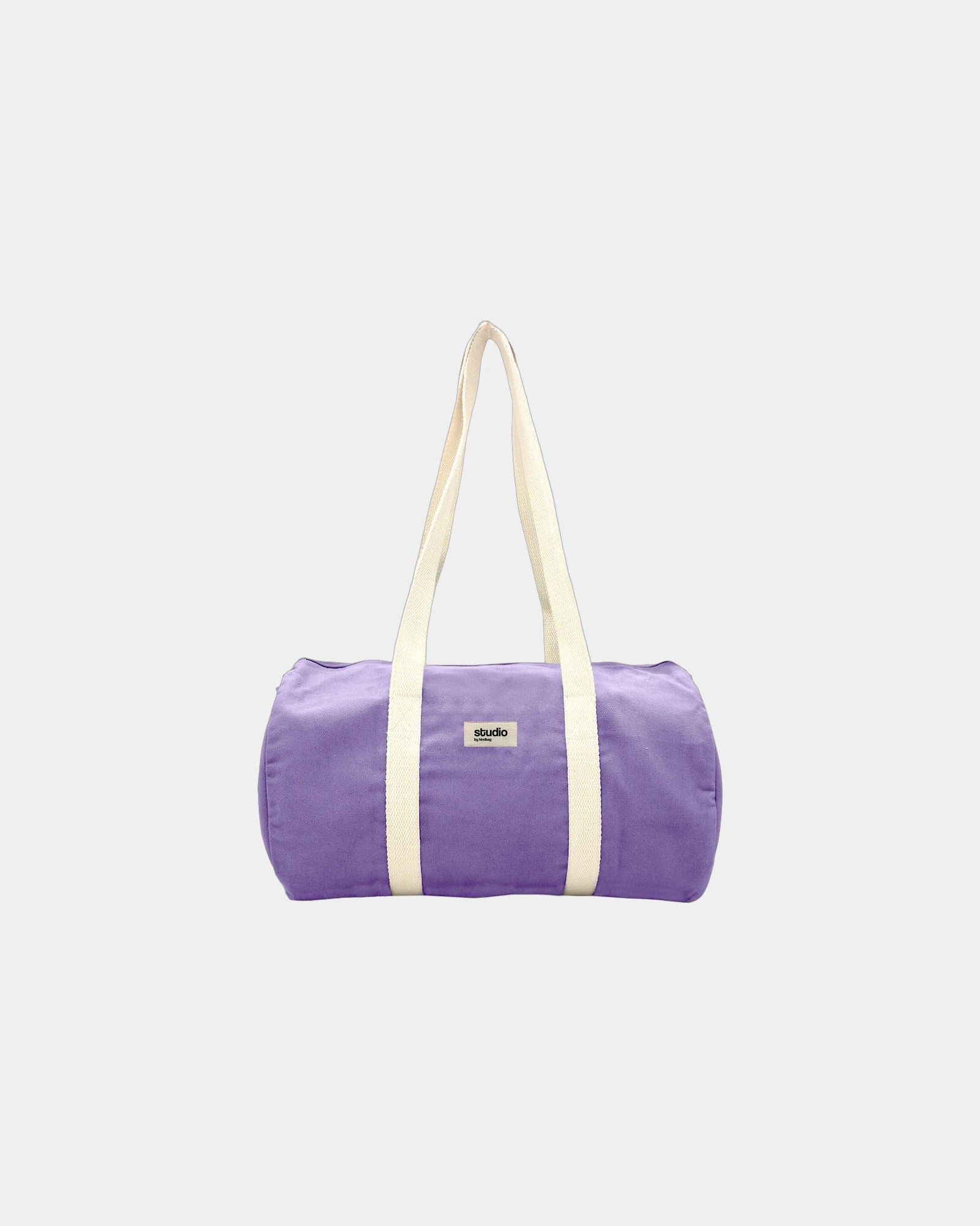 Custom organic cotton duffel bag Hindbag Sam - Lavender