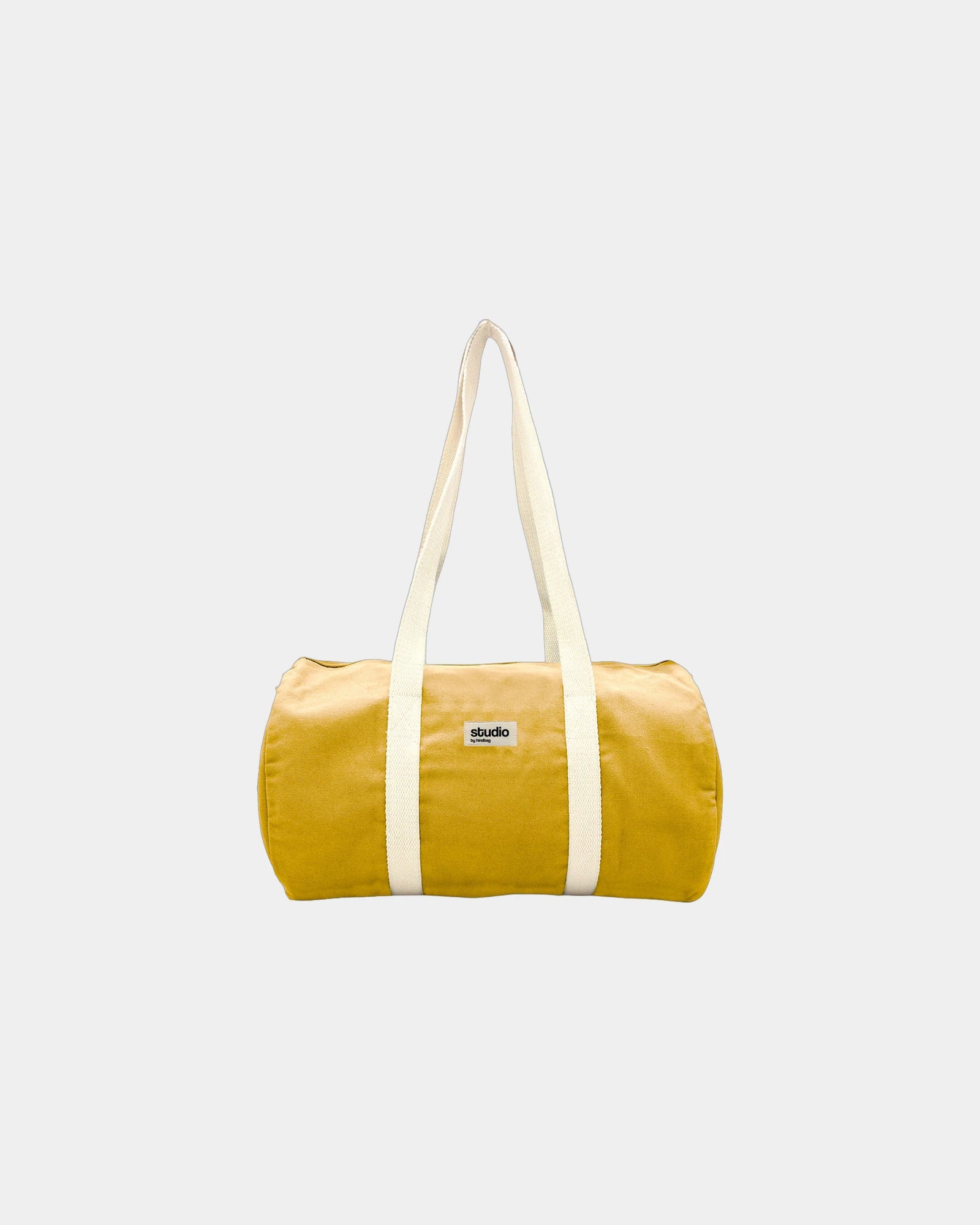 Custom organic cotton duffel bag Hindbag Sam - Ochre