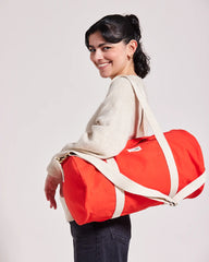 Custom organic cotton duffel bag Hindbag Sam - 14