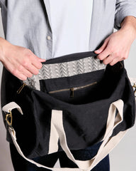 Custom organic cotton duffel bag Hindbag Sam - 3