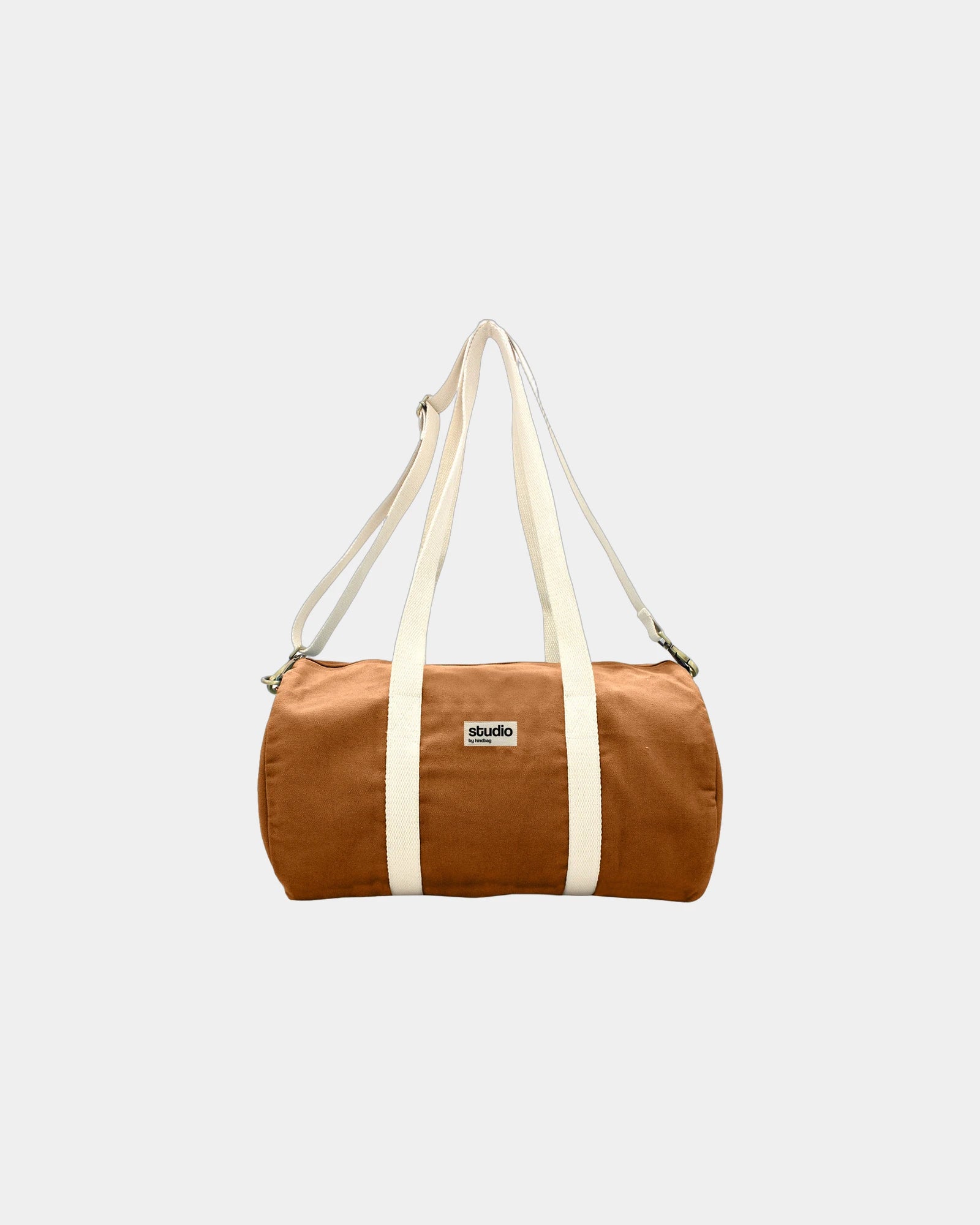 Custom organic cotton duffel bag Hindbag Sam - Copper