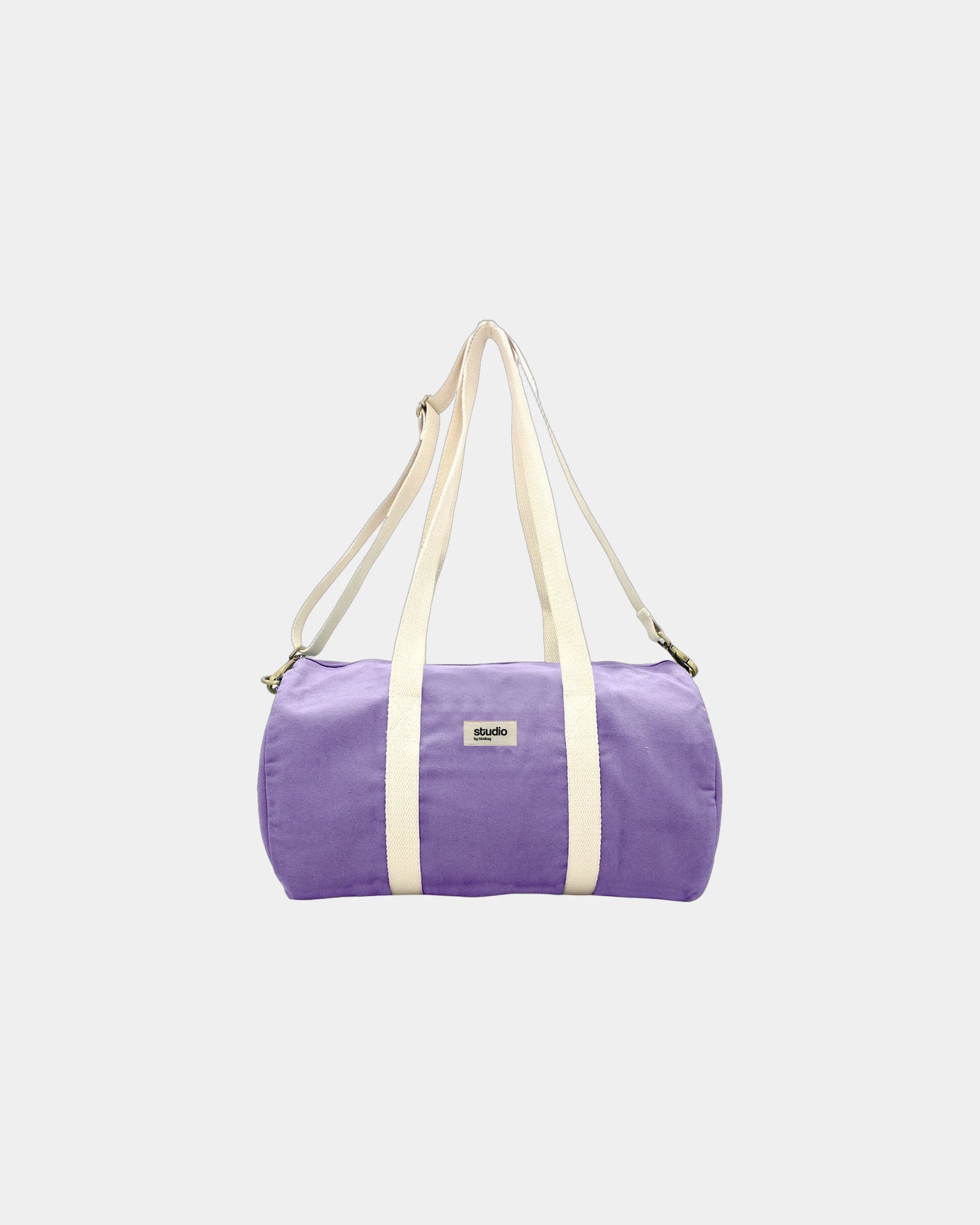 Custom organic cotton duffel bag Hindbag Sam - Lavender