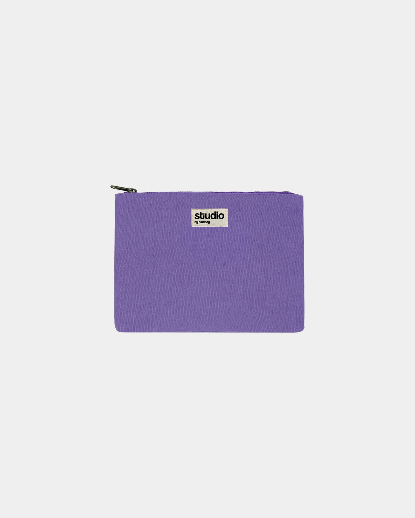 Custom organic cotton pouch Hindbag Colette M - Lavender