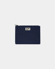Custom organic cotton pouch Hindbag Colette M - Navy