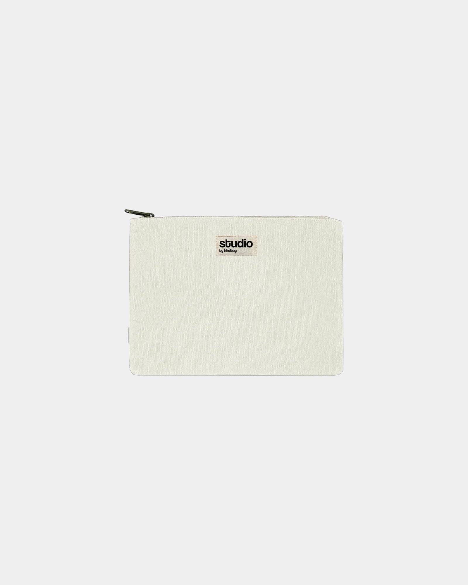 Custom organic cotton pouch Hindbag Colette M - Ecru