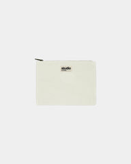 Custom organic cotton pouch Hindbag Colette M - Ecru