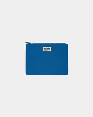 Custom organic cotton pouch Hindbag Colette M - Azure