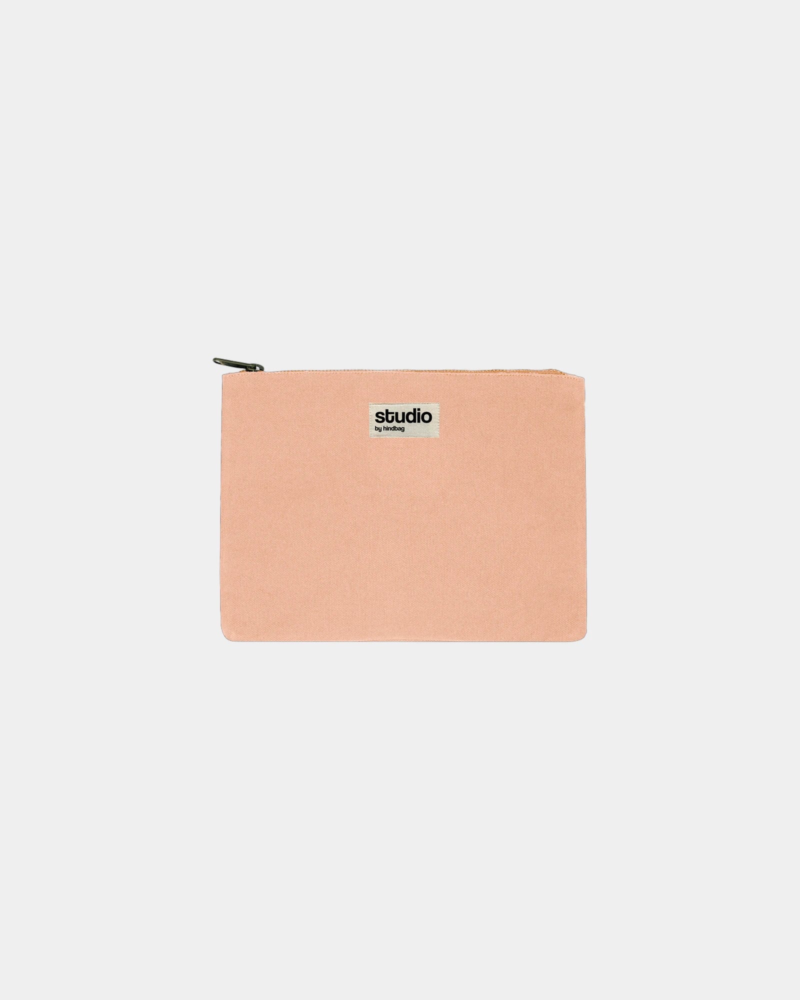 Custom organic cotton pouch Hindbag Colette M - Salmon