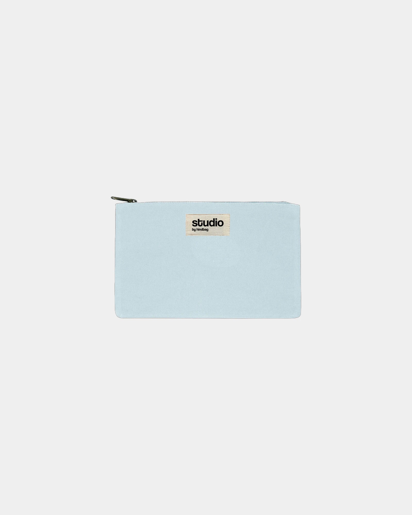 Custom organic cotton pouch Hindbag Colette S - Azure