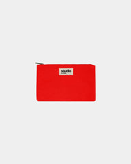 Custom organic cotton pouch Hindbag Colette S - Red