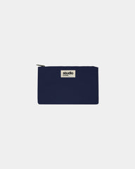 Custom organic cotton pouch Hindbag Colette S - Navy