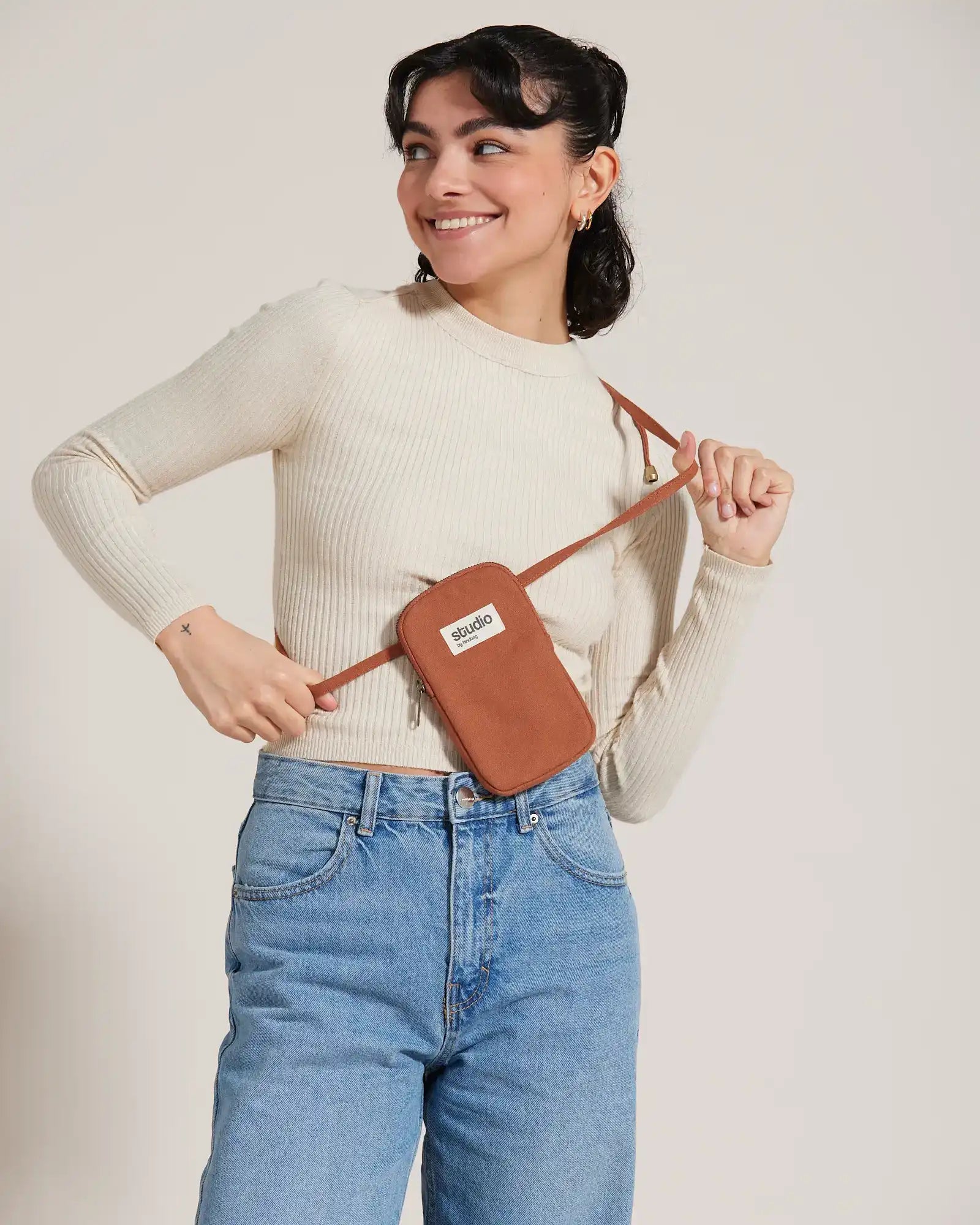 Custom organic cotton phone case Hindbag Théo - 45