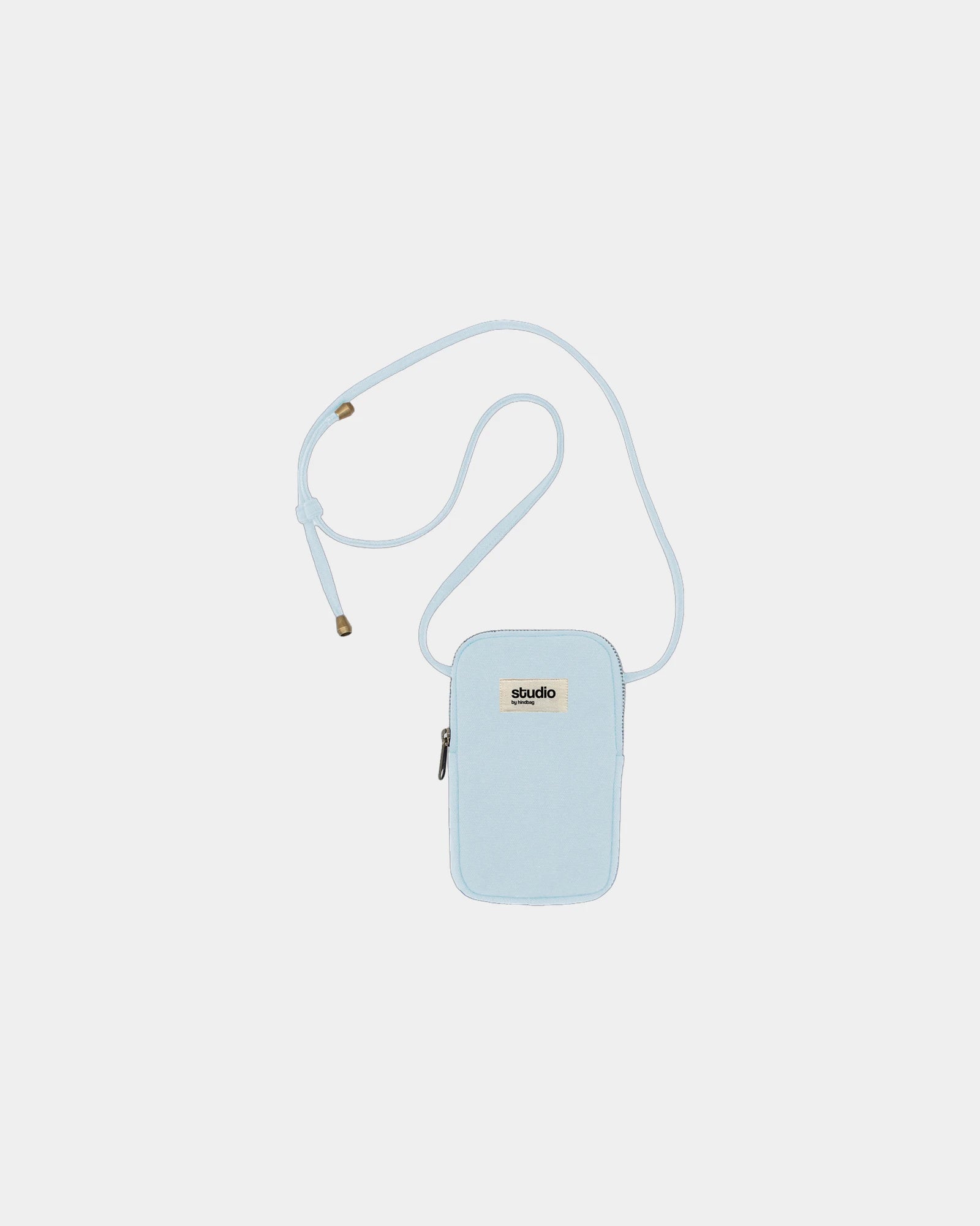 Custom organic cotton phone case Hindbag Théo - Azure