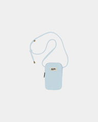 Custom organic cotton phone case Hindbag Théo - Azure