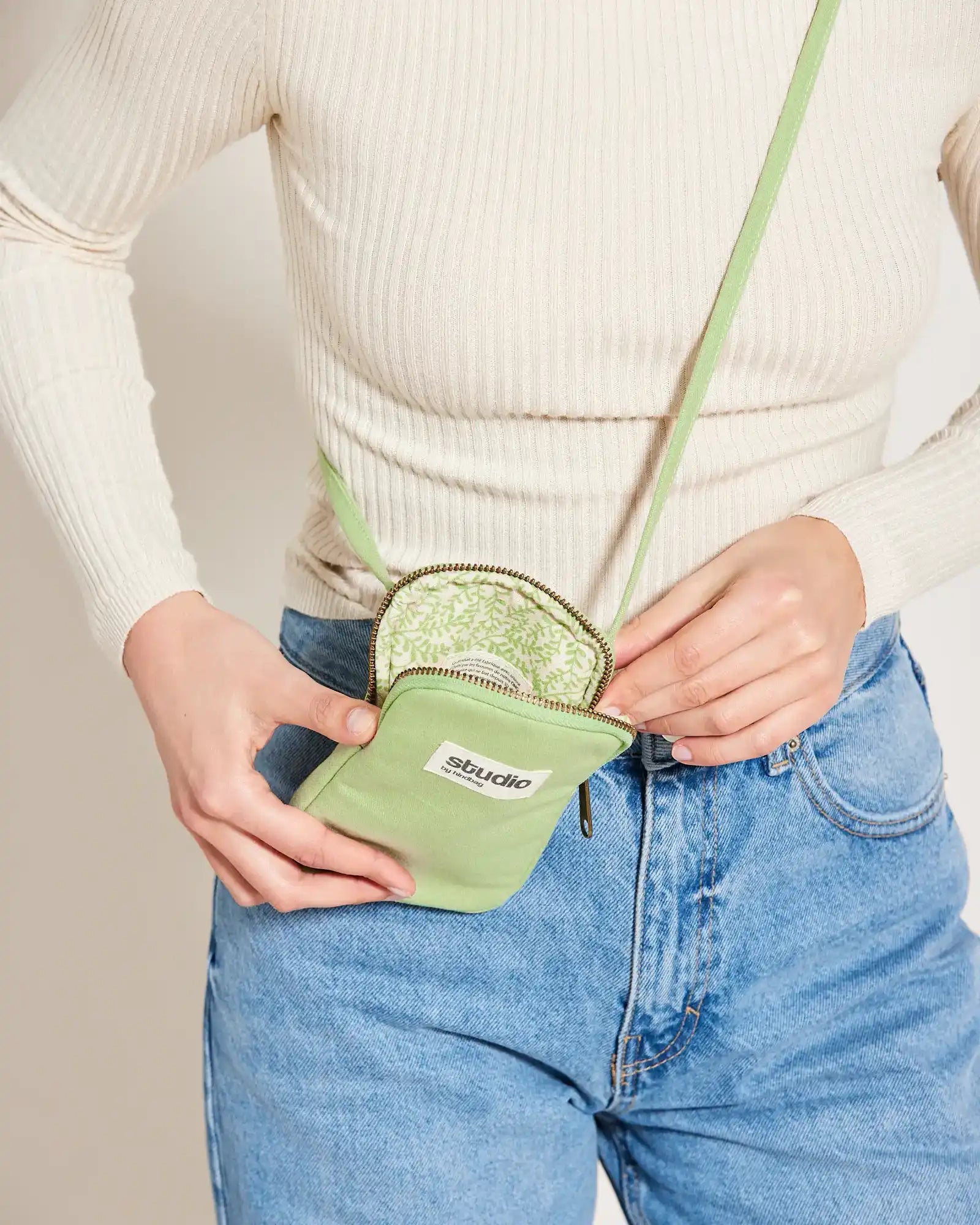 Custom organic cotton phone case Hindbag Théo - 49