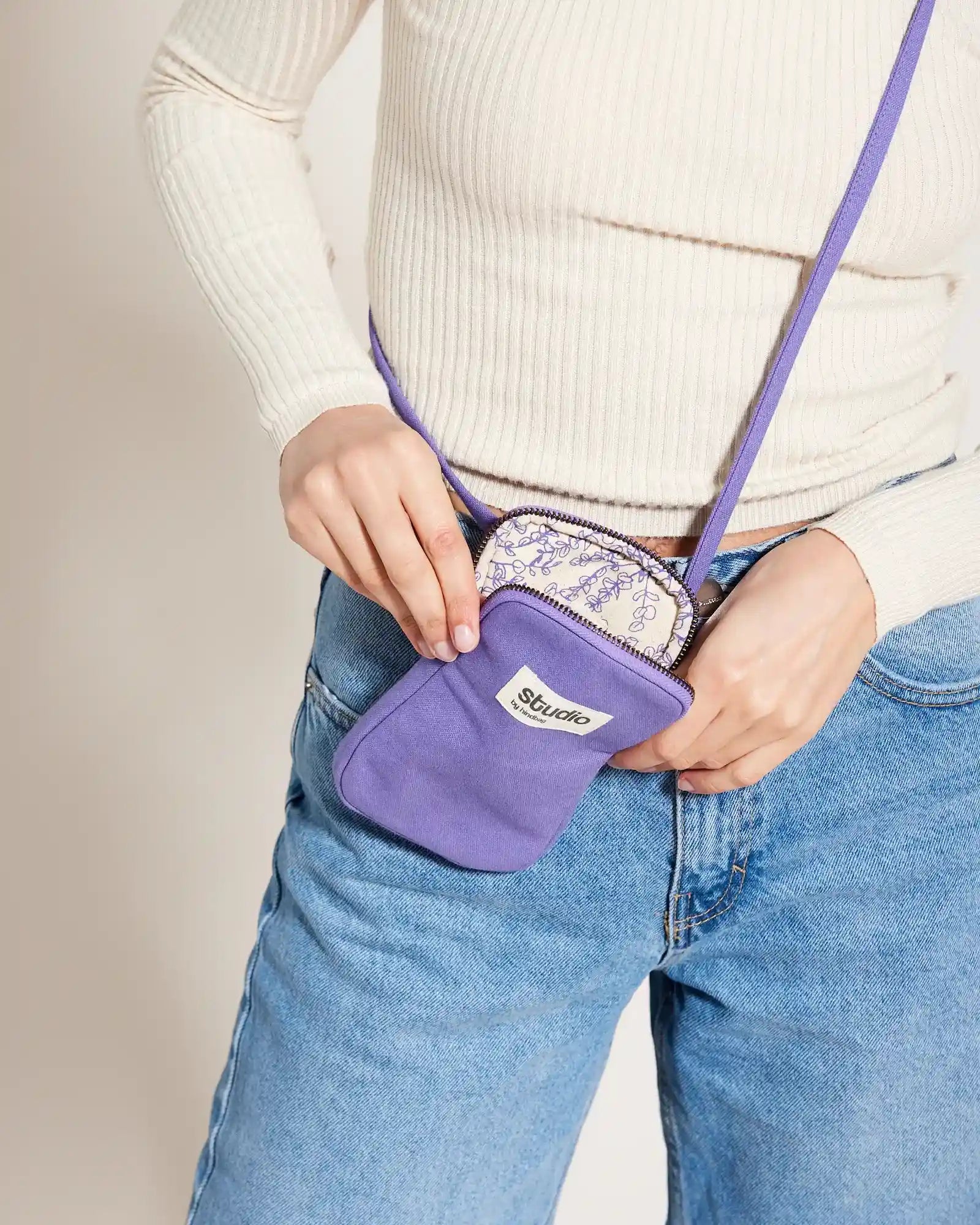 Custom organic cotton phone case Hindbag Théo - 54
