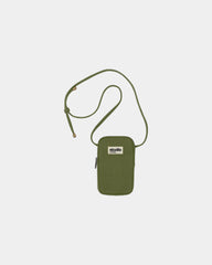 Custom organic cotton phone case Hindbag Théo - Olive