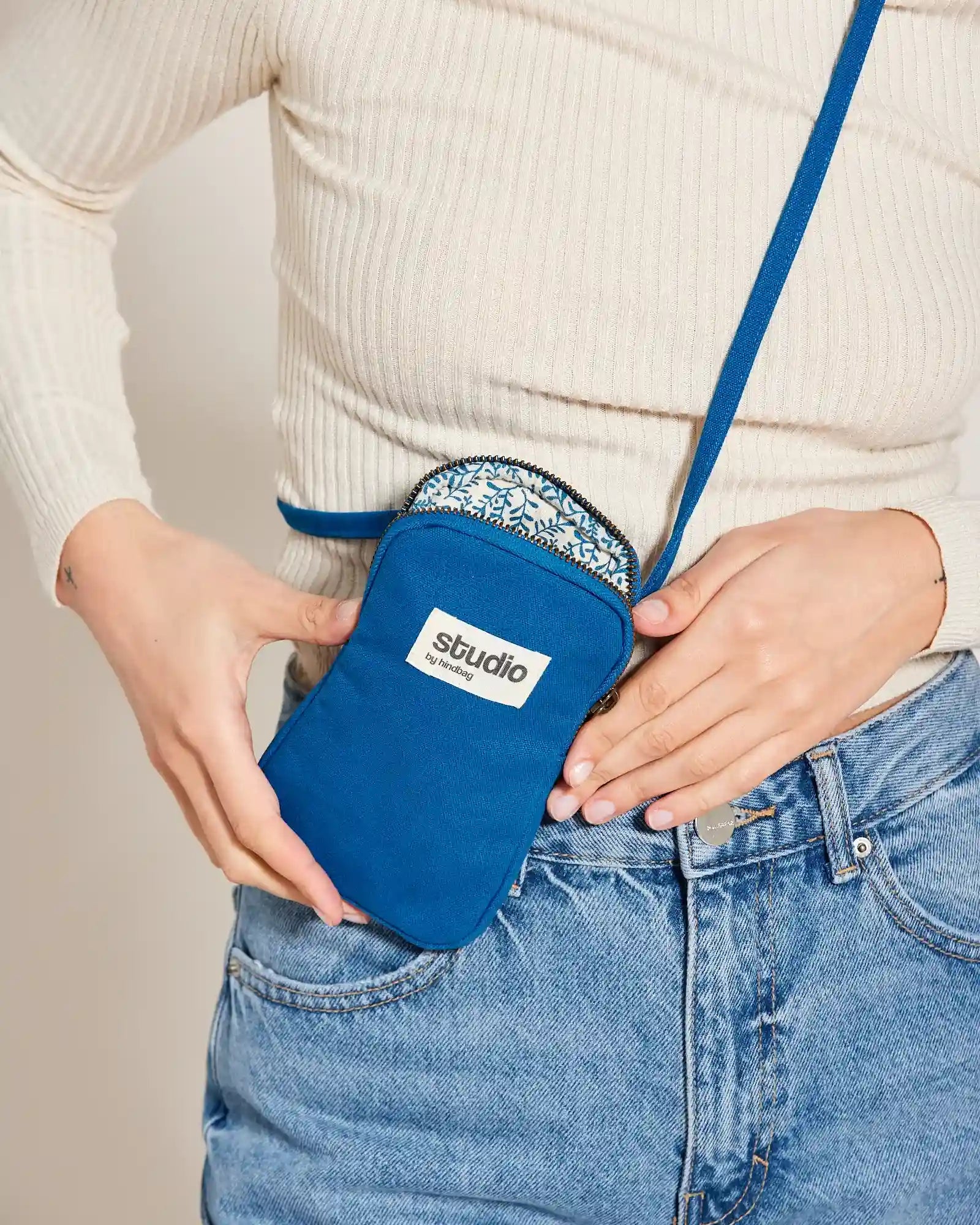 Custom organic cotton phone case Hindbag Théo - 24