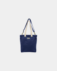 Custom organic cotton tote bag Hindbag Evan - Navy