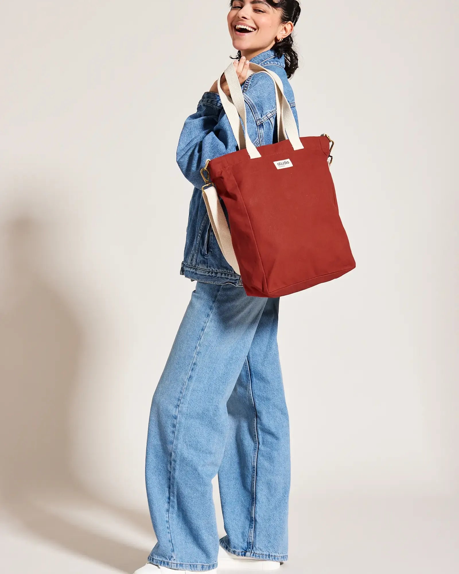 Custom organic cotton tote bag Hindbag Evan - 16