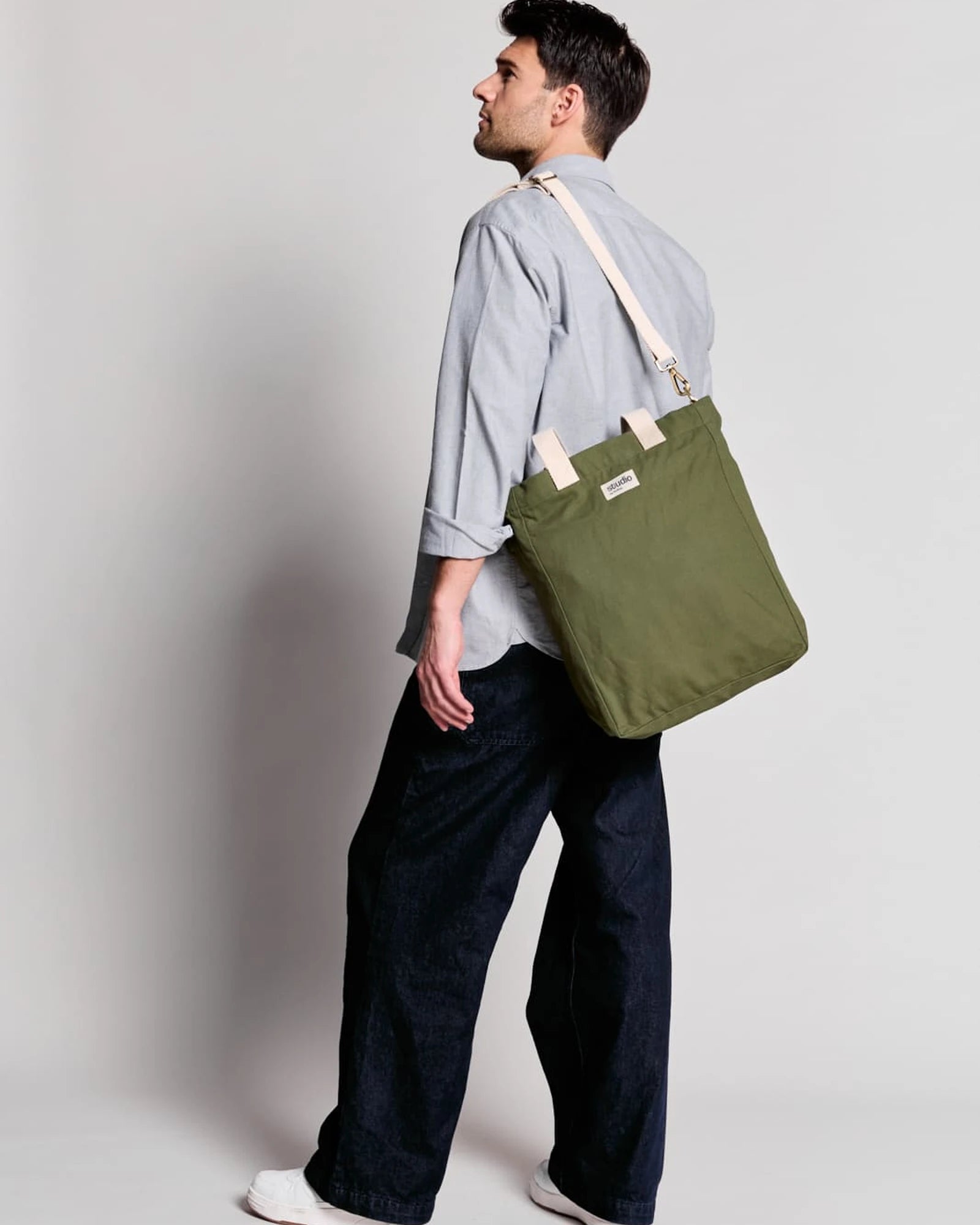 Custom organic cotton tote bag Hindbag Evan - 8