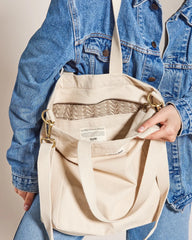 Custom organic cotton tote bag Hindbag Evan - 1