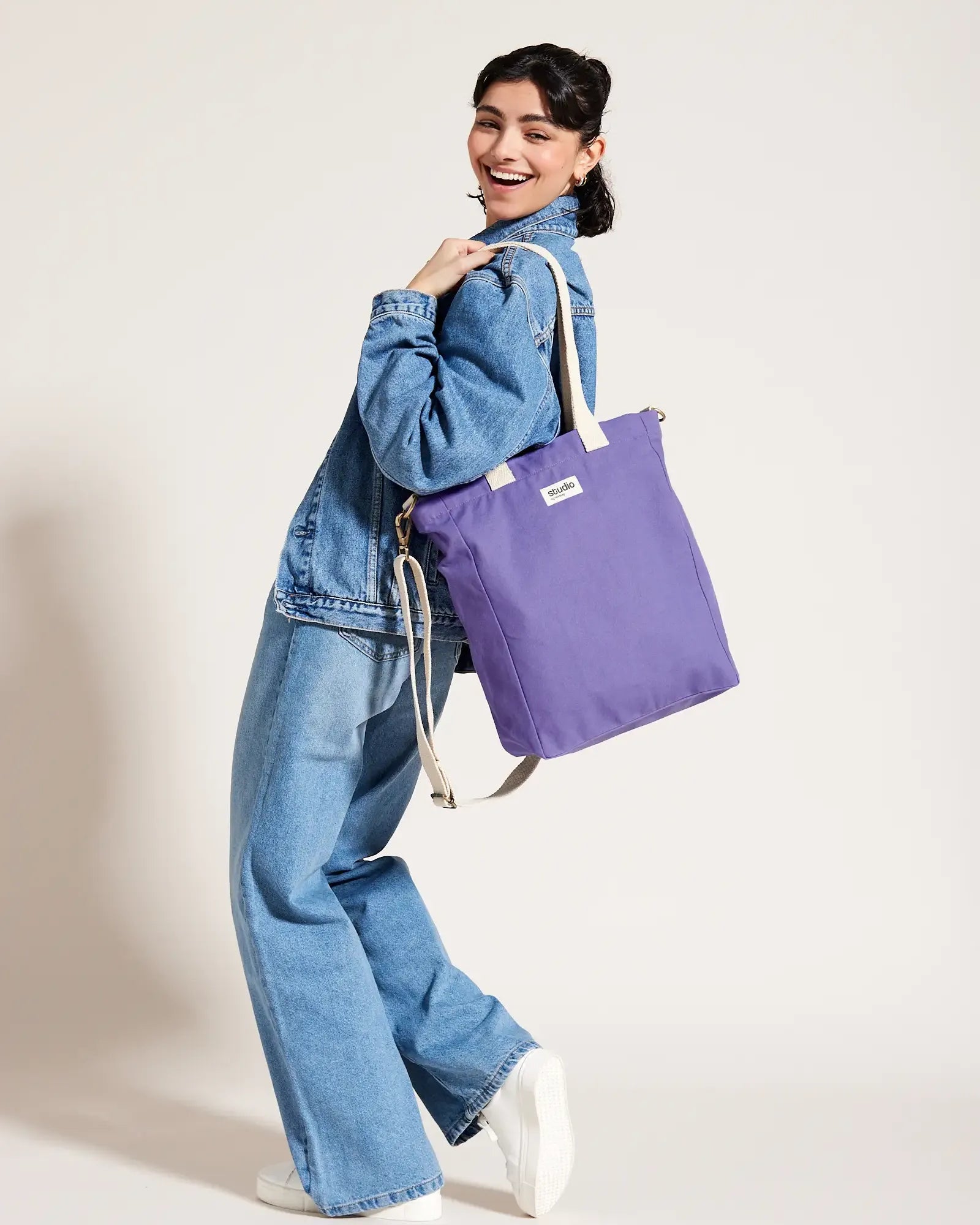 Custom organic cotton tote bag Hindbag Evan - 22