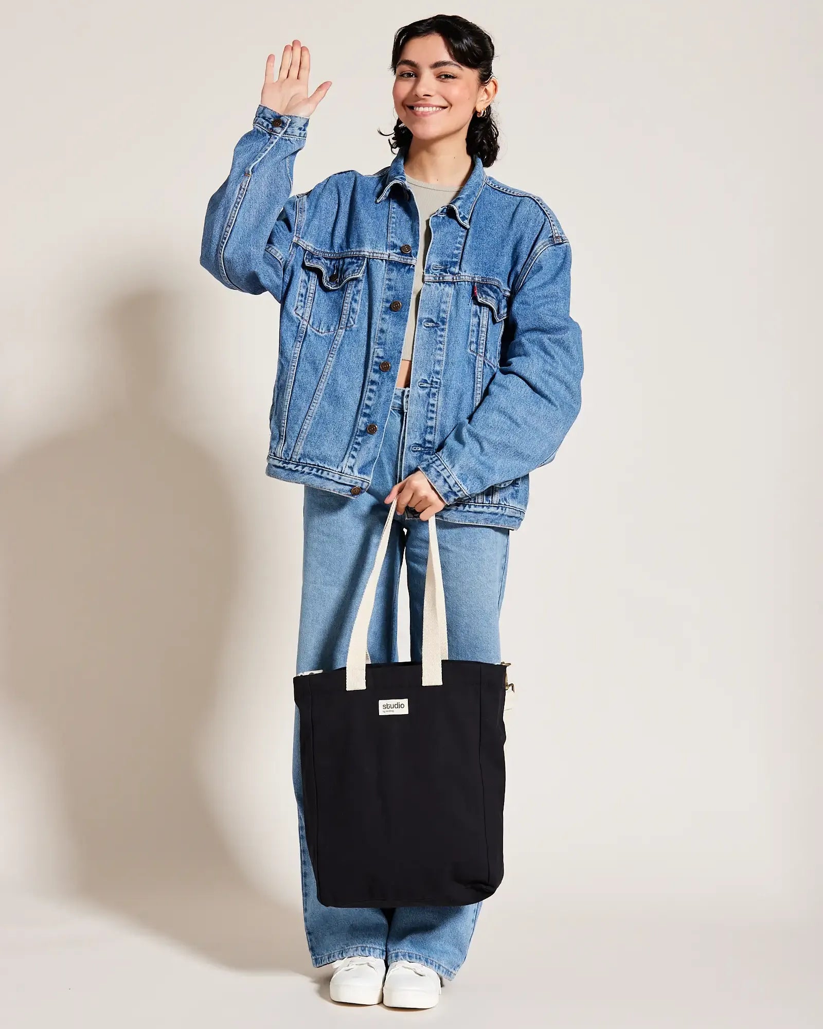 Custom organic cotton tote bag Hindbag Evan - 4