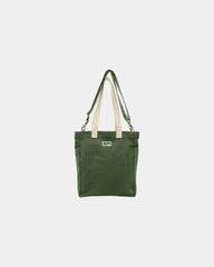Custom organic cotton tote bag Hindbag Evan - Olive