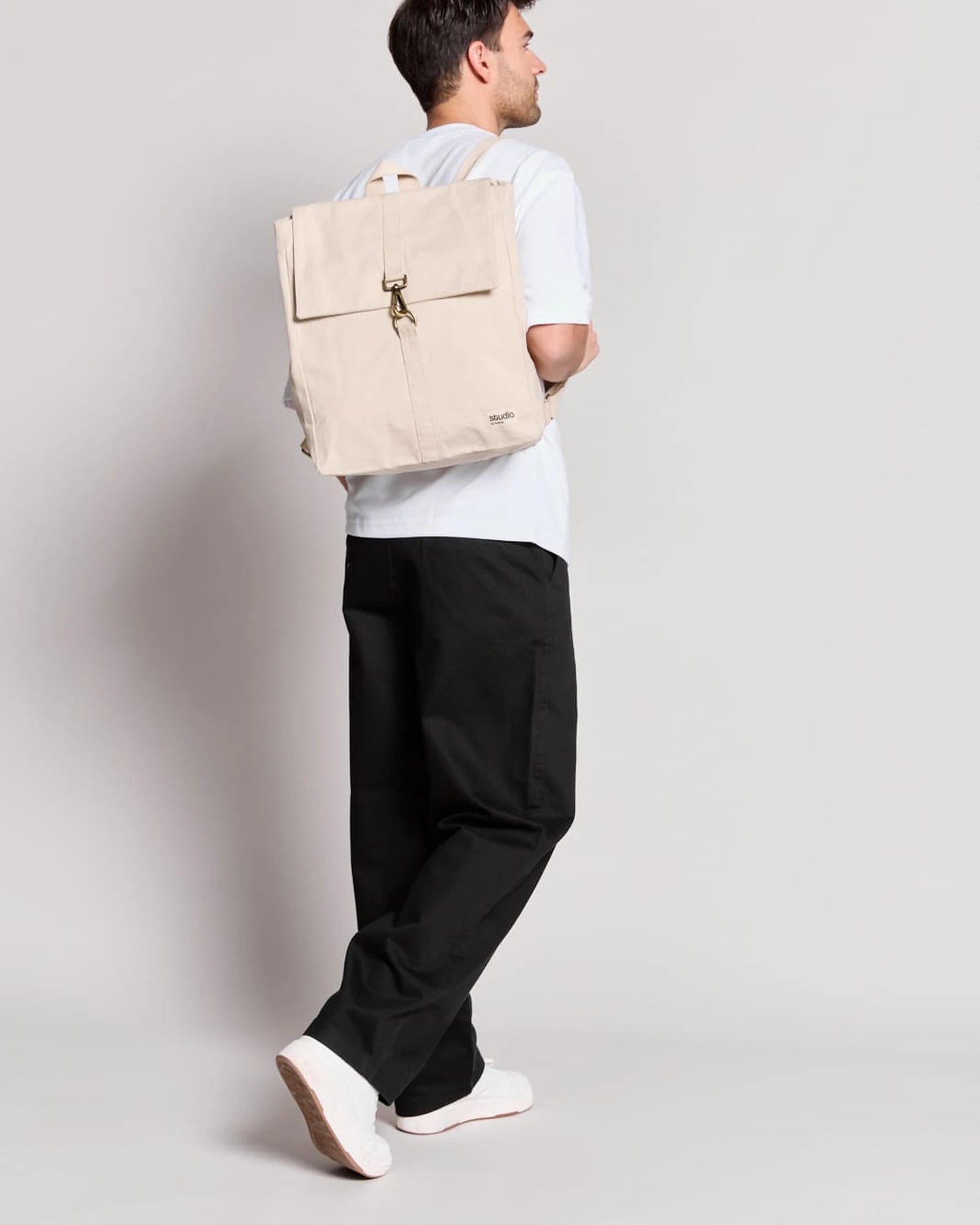 Custom organic cotton backpack Hindbag Oscar - 2