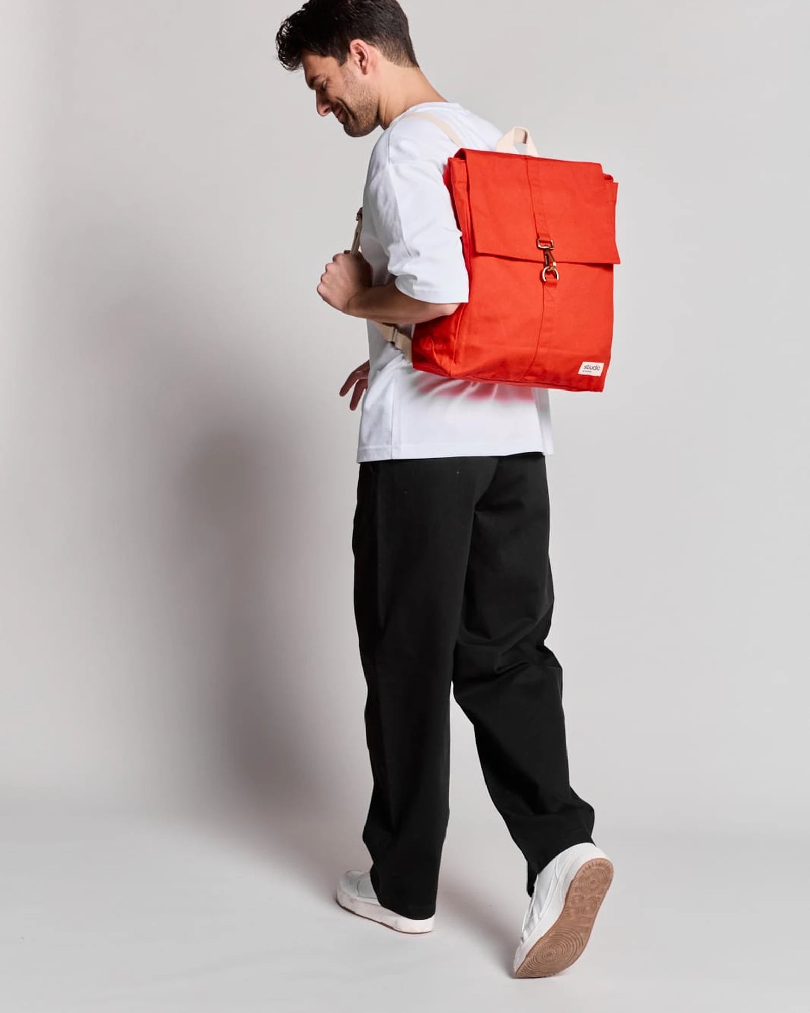 Custom organic cotton backpack Hindbag Oscar - 15