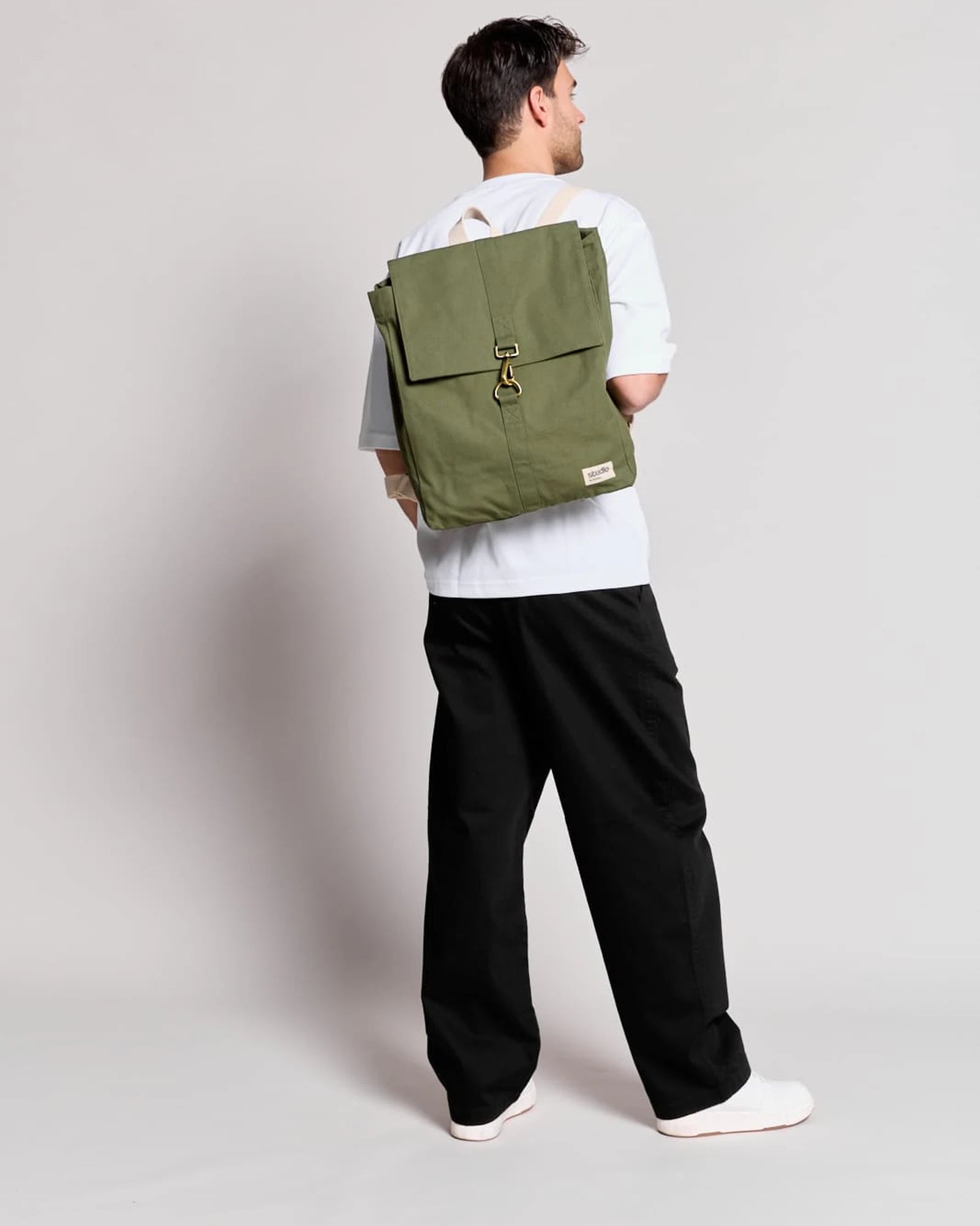 Custom organic cotton backpack Hindbag Oscar - 8