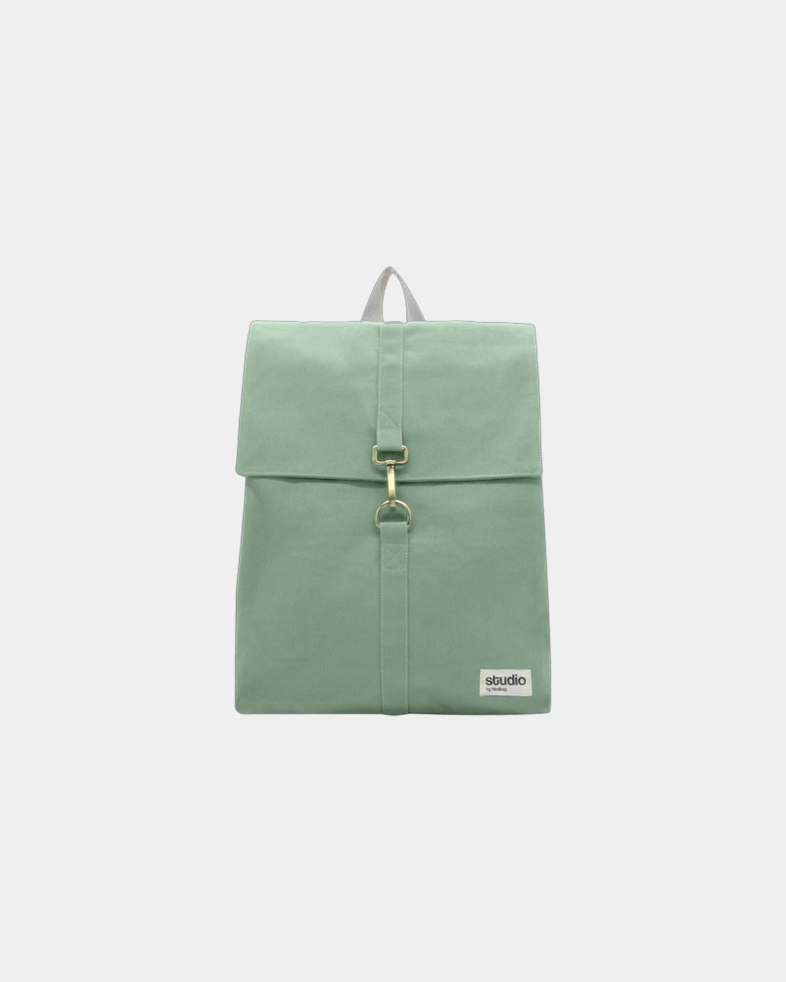 Custom organic cotton backpack Hindbag Oscar - Mint