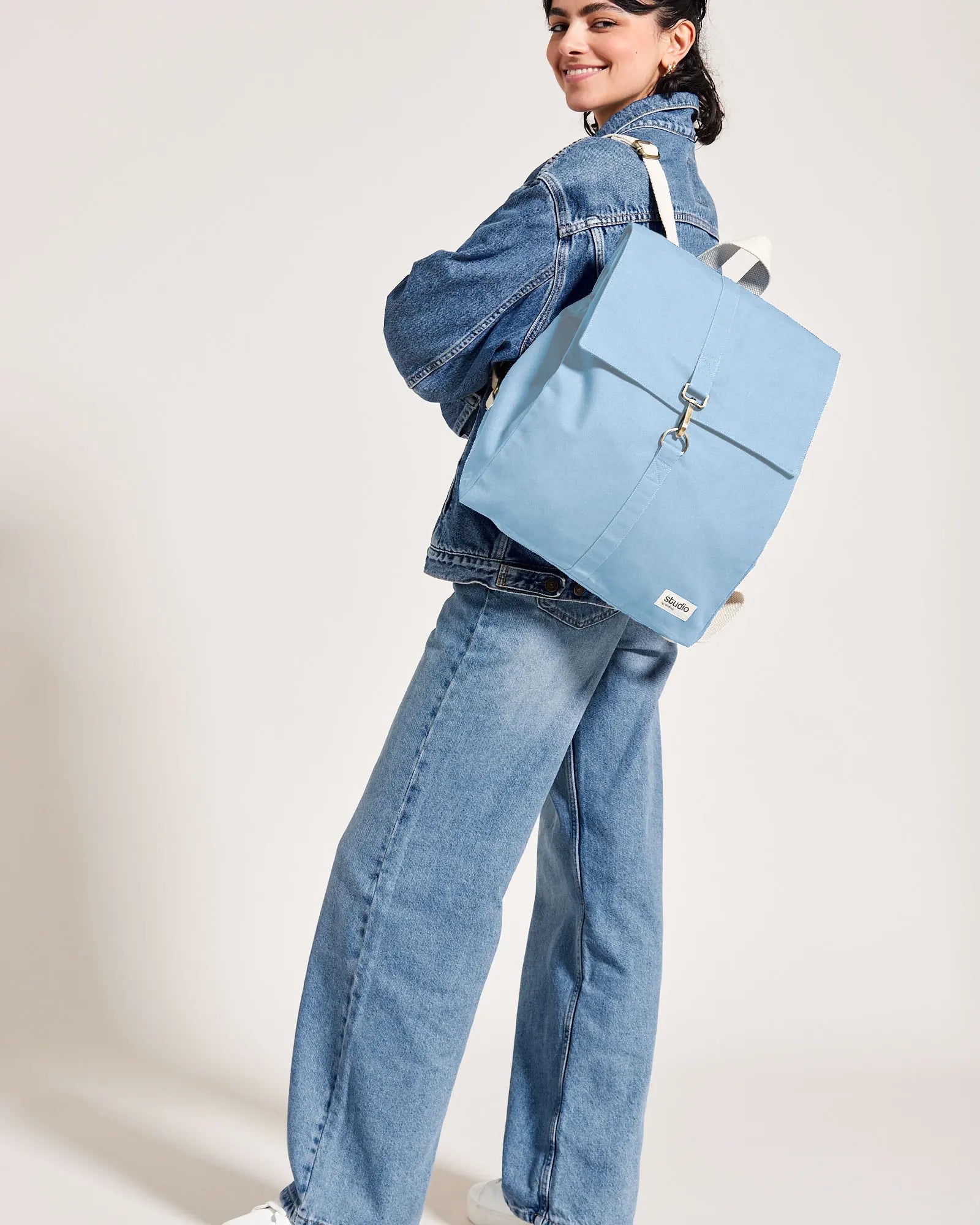 Custom organic cotton backpack Hindbag Oscar - 13