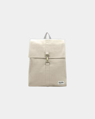 Custom organic cotton backpack Hindbag Oscar - Ecru