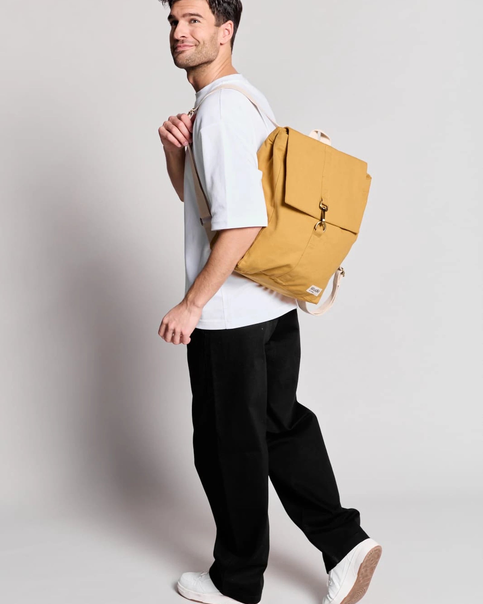 Custom organic cotton backpack Hindbag Oscar - 27
