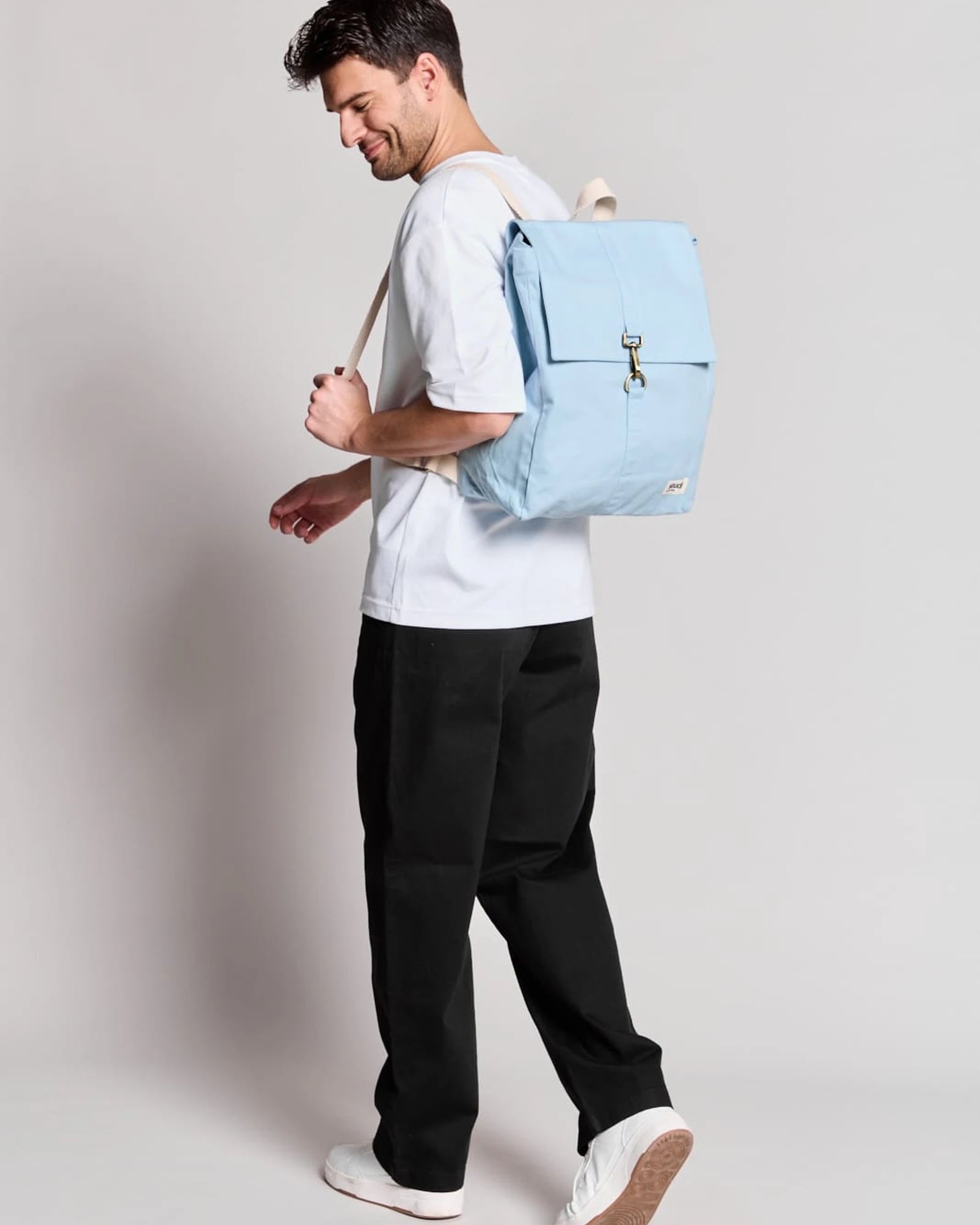 Custom organic cotton backpack Hindbag Oscar - 12