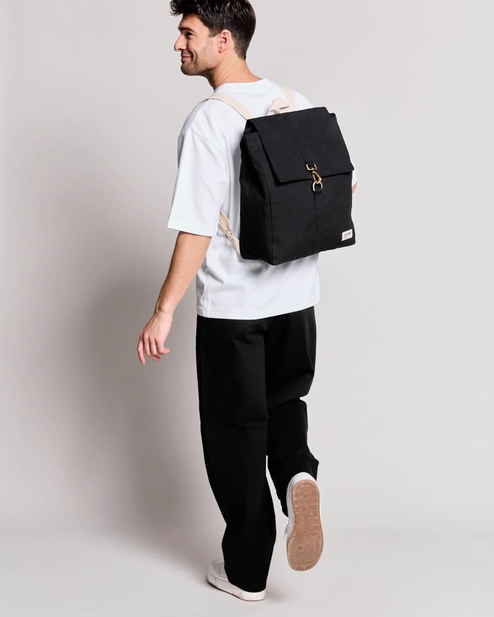 Custom organic cotton backpack Hindbag Oscar - 4